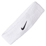 Swoosh Headband White/Black by Nike – フリーサイズ, Cotton, multicolor (white / black), Model BN2091