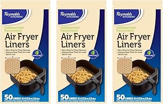 Reynolds Kitchens Air Fryer Liners 50 Count (Pack of 3)