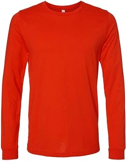 BELLA+CANVAS Canvas L/S Jersey T Poppy XS