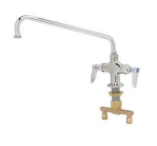 TS Brass Double Pantry Faucet by T&S Brass – not_applicable, Brass, Chrome, Model B-0201