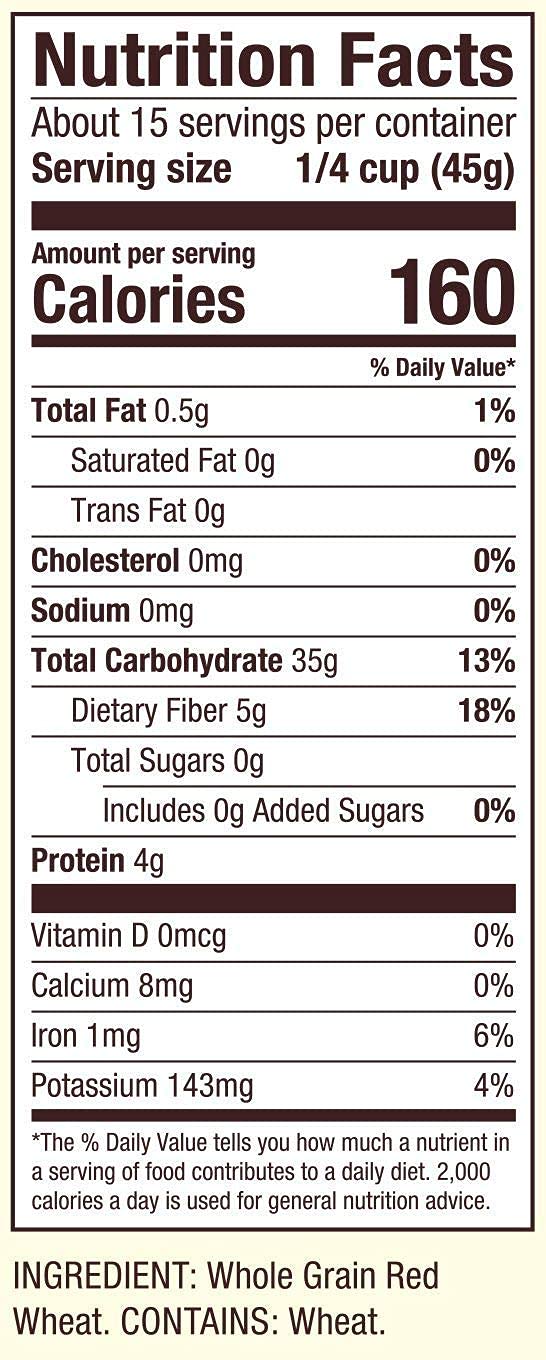Bulgur Hard Red Wheat by Bob's Red Mill – 96 Ounce (Pack of 1), Pack of 32