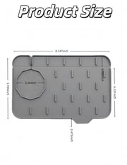 Silicone Faucet Splash Proof Pad by bepisof – Silicone, Grey, Model ZHHAO0275XX