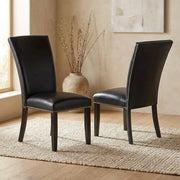 Faux Leather Upholstered Side Chairs Set of by Starlight Canyon Home – Birch, Side Chair, Pack of 2