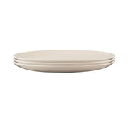 Round Plate by Elite Global Solutions – 11" dia., 50% Melamine 50% Bamboo, Papyrus, Pack of 6, Model ECO1111R-PP