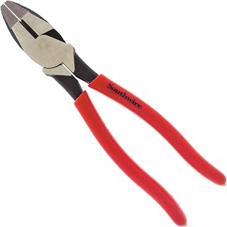 Southwire SCP9D 9-Inch High-Leverage Side Cutting Pliers with Dipped Handles