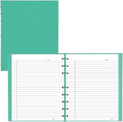 Blueline Classy NotePro Notebook, Ruled, Hard Cover, Aqua, 9.25" x 7.25", 150 Pages (A35C.85)