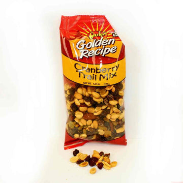 Golden Recipe Cranberry Trail Mix by Gurley's – 0.78 Ounce (Pack of 8), Pack of 8