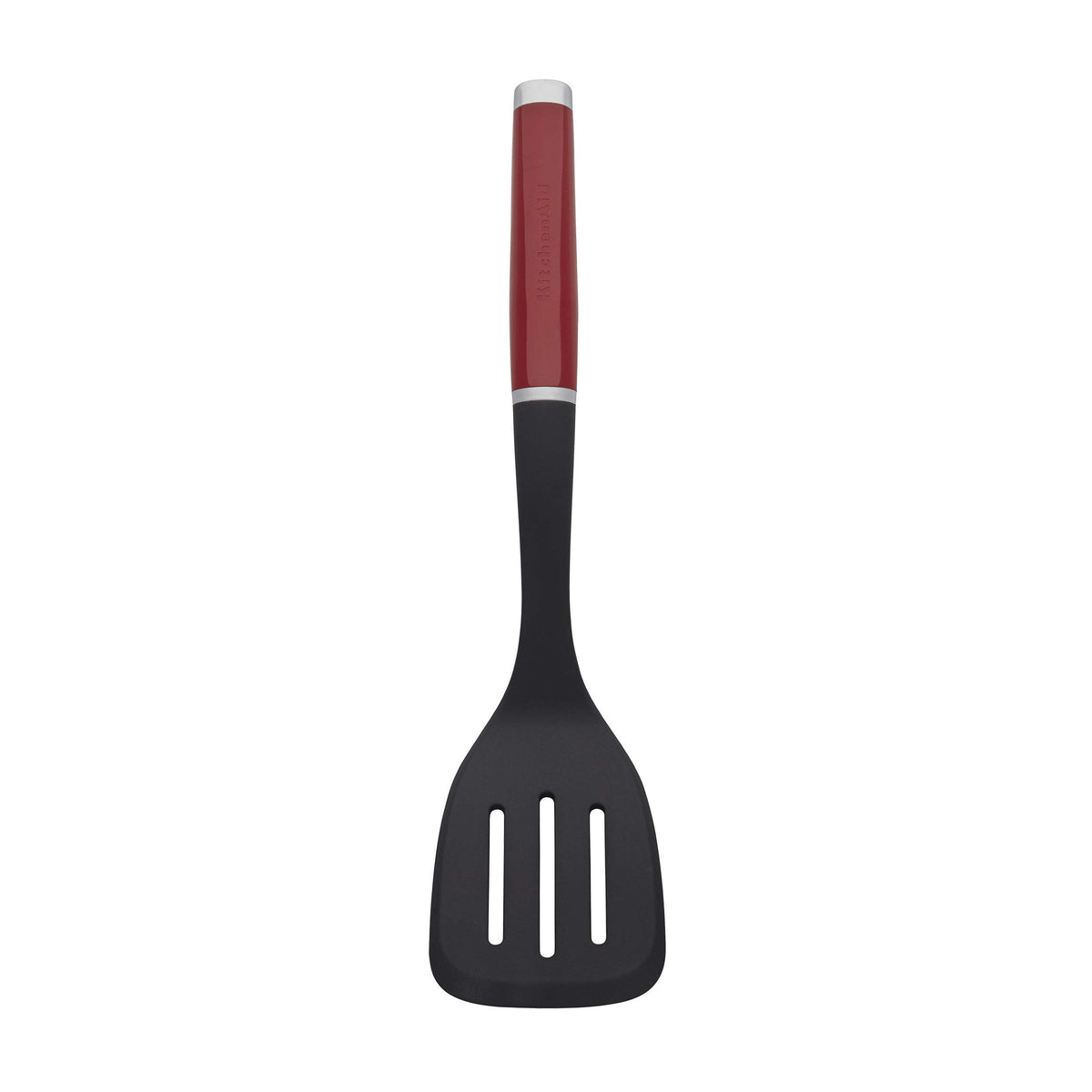 Classic Nylon Slotted Turner by KitchenAid – 13.66-Inch, Plastic, Empire Red, Model KE002OHERA