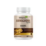 Ashwagandha Capsules by Glamycose – 60 Count (Pack of 1)