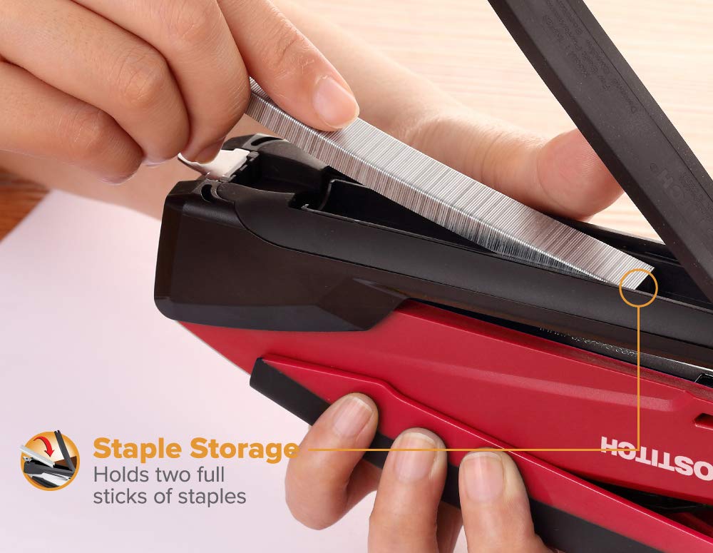 Office EZ Squeeze 20 Sheet Standard 3 Hole Punch by Bostitch – Metal