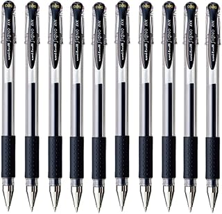 Uni-Ball Signo Dx Um-151 Gel Ink Pen - 0.38 Mm - 10 Pcs - Black - Uni Mitsubishi Pencil