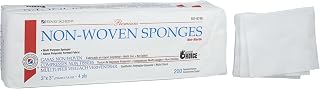 Henry Schein Premium Non-Woven Gauze Sponge, 3" x 3", Non-Sterile, 200 Ct