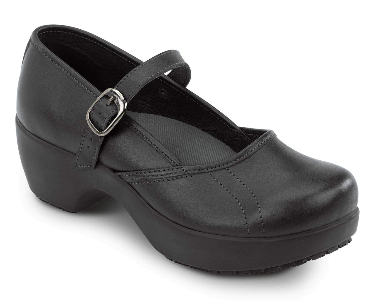 Womens Black Vienna MaxTrax Soft Toe SRO Clog 7.5 M by SR Max – 7.5, Rubber, Black, Model SRM136 07.5 M