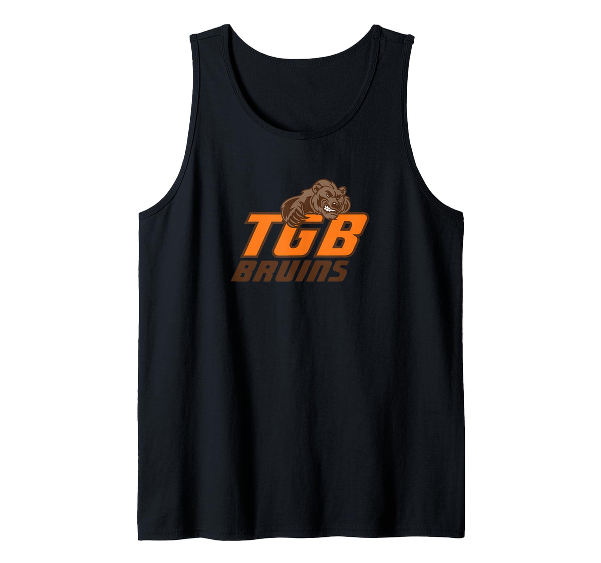 Trevor Browne Bruins Tank Top by Trevor Browne High School, Phoenix, AZ 85033 – Black, Model 6ZHCBNGGD0J