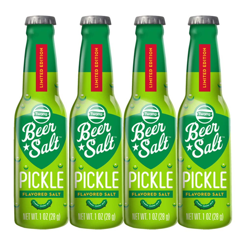 Pickle Beer Salts by Twang – 1 Ounce (Pack of 4)