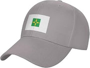 Bandeira Do Distrito Federal (Brasil) Baseball Cap for Men Women Adjustable Solid Color Classic Trucker Hats Golf Hat