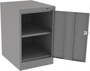 Tennsco Stge Cabinet, Med Gray, 19inWx24inDx30in.H