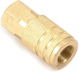 Forney 75240 Industrial Milton Style Air Fitting Coupler with 1/4-Inch-by-1/4-Inch Female NPT