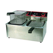 EFT-32 Stainless Steel Electric Countertop Deep Fryer-EFT by Winco – Stainless Steel