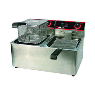 EFT-32 Stainless Steel Electric Countertop Deep Fryer-EFT by Winco – Stainless Steel