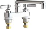 Chicago Faucets 891-CP Deck Mounted 4-Inch Centerset Faucet, Chrome