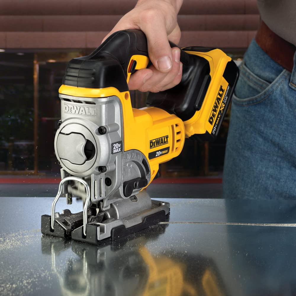 20V MAX Jig Saw by DEWALT – One Size, Blend, Yellow, Model DCS331B