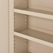 Medium Narcotics Cabinet by Global Industrial – 8"L x 16"W x 24"H, Alloy Steel, Beige, Model 436951