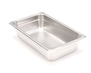 Merchandisers Pan 1/4Th by Nemco – 7.01 x 9.01 x 9.01 inches, Metal, Silver, Model 46908