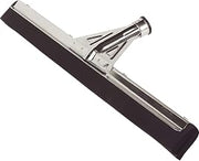 SPARTA Flo-Pac Floor Rubber Squeegee Window Squeegee with Reinforced Metal Frame for Floor, Bathroom, Kitchen, Concrete, Tile, Garage, Commercial Use, 22 Inches, Black