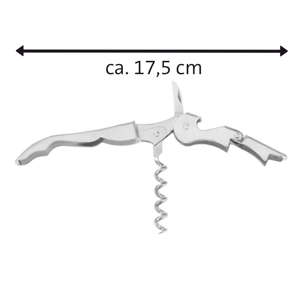 Bottle Opener by Westmark – 4.7 x 0.8 x 0.8 inches, Stainless Steel, Model 60172270