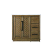 Chase Bathroom Vanity Hazel Oak by Lighting Design – Wood, Hazel Oak, Model VF29036HO