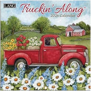 LANG Truckin Along 2026 Mini Wall Calendar (26991079273)