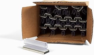 Sightline Display, Magnetic Sign Holder, 24 Pack, 3" L x 7/8" W x 1-1/8"