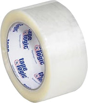 2" x 110 yds. Clear (6 Pack) Tape Logic #600 Economy Tape