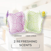 O-Cedar 2 EW Refills W/Citrus & Lavender PACS / 2 Refills + PACS / 1 Refill Sponges