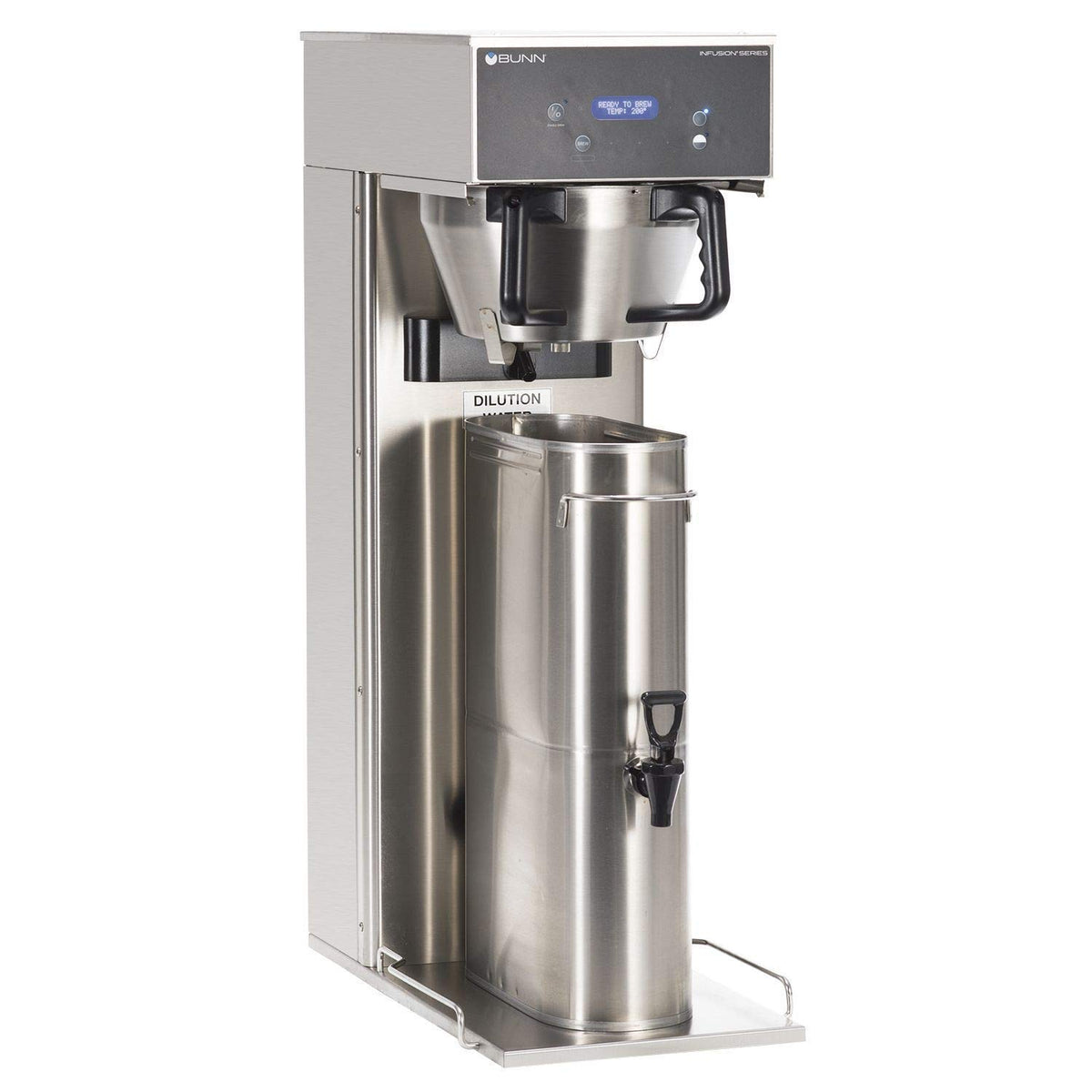 IC3 DBC 3Gal Iced Coffee Brewer w/Digital Brewer Control by Bunn – 3.0 gallons, Stainless Steel, Stainless, Model 45100.0101
