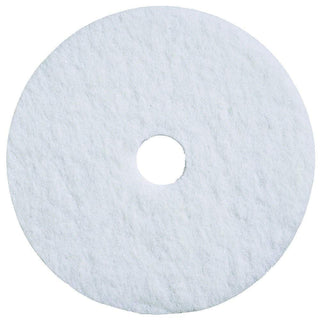 20" White Polishing Pad 5/cs