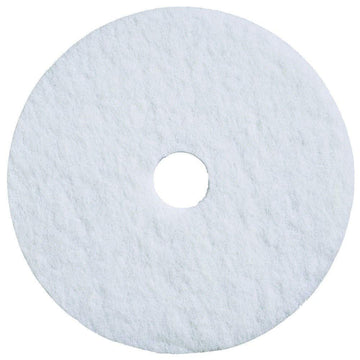 20" White Polishing Pad 5/cs