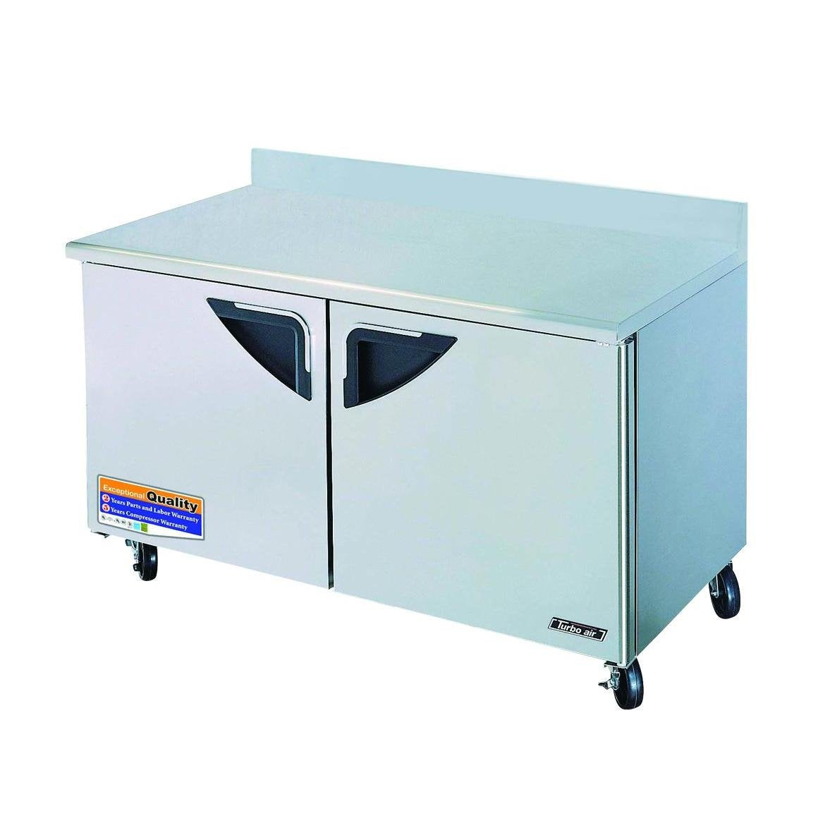 2 Door Worktop Freezer - 60" by Turbo Air – Model TWF-60SD