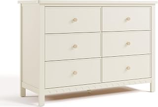 Graco Sasha 6 Drawer Dresser, Frosted Oat