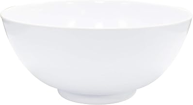 Thunder Group Imperial melamine dinnerware collection 25 oz, 5 7/8" cereal/soup/rice bowl white, comes in dozen