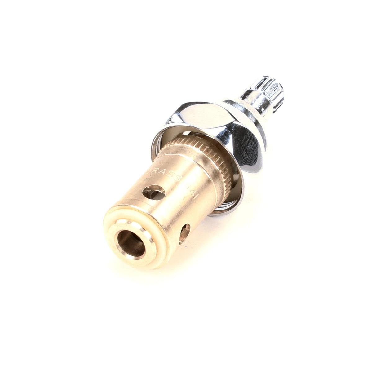 Quarter-Turn Eterna Cartridge - RTC with Spring Check, Chrome by T&S Brass – Brass, Chrome, Model 012443-40NS
