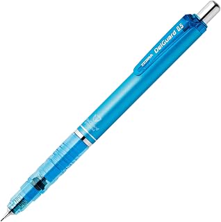 Zebra Technologies Zebra DelGuard 0.5mm Lead Mechanical Pencil, Light Blue Body (P-MA85-LB)