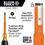Premium Insulated Tool Kit by KLEIN TOOLS – One Size, Nylon, Black, Model 33529