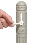 Smokers Outpost Cigarette Receptacle - Beige by Smokers' Outpost – One Size, Polyethylene (PE), Beige, Model 711302