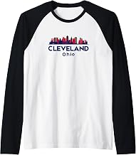 Cleveland Raglan Baseball Tee
