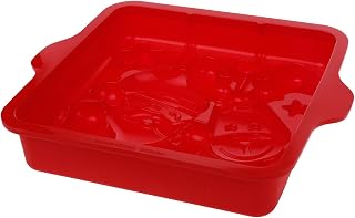 Silikomart Silicone Let's Celebrate Bakeware Collection Cake Pan, Jingle Bells