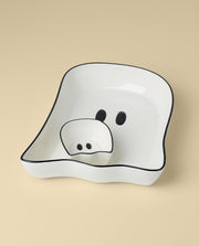 Ghost Chip & Dip 2-Piece Set by Lenox – 2 Count, Porcelain, White, Pack of 2, Model 899234