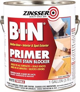 Zinsser 00901 Primer Sealer, 1 gal, Liquid, White4