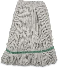 Boardwalk 12-Pk Narrowband Looped-End Mop Heads, Med, Premium Standard Head